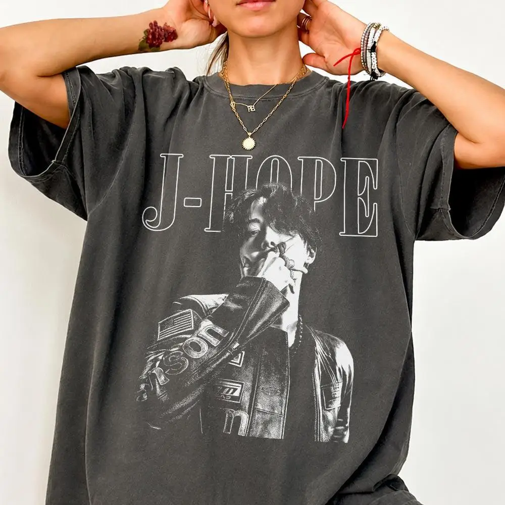 Kpop J-Hope Comfort Colors Shirt, K-pop Idol Jung Hoseok Merch World Tour, Bangtan The 5th Album Graphic Tee