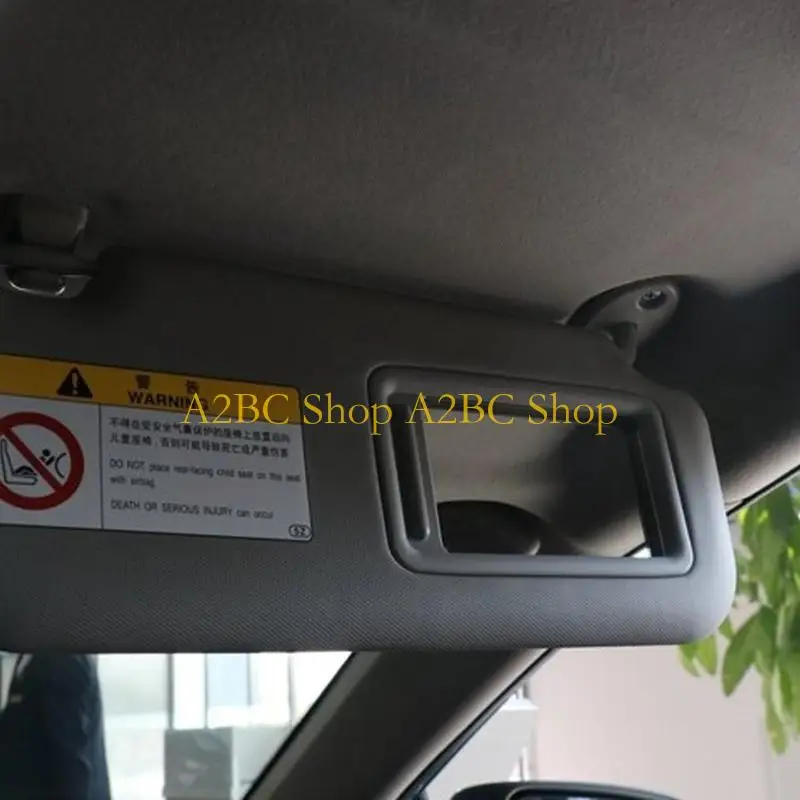 A2BC Heat Resistant Tearproof Automotive Car Sunvisor With Built In Mirror & LED Light Suitable For Enhancing Driving Comfort