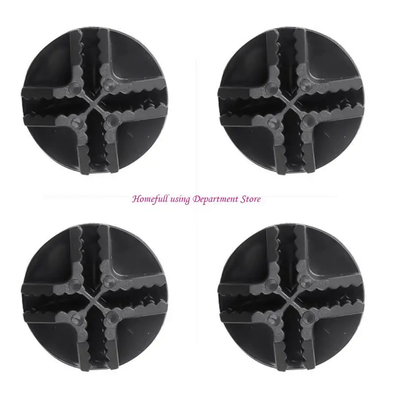 

Pack of 4 Sturdy Grids Connectors for Multipurpose Modulars Shelving Systems