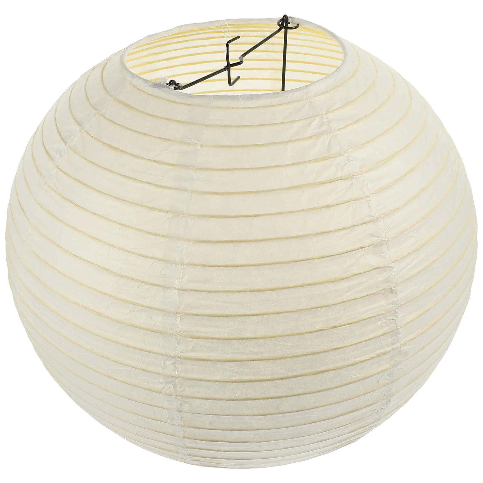 Ball Chandelier Lampshade Light Bulb Cage Guard Japanese Style Round Ceiling Cover