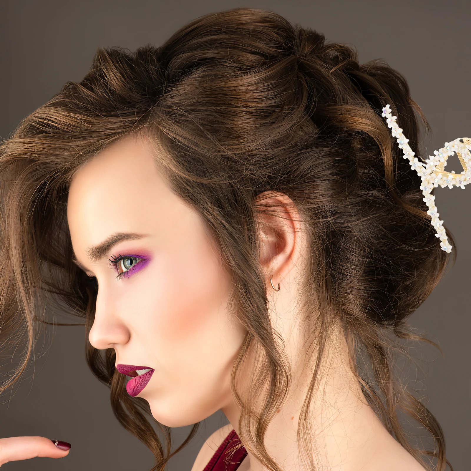 

Claw Clips for Thick Hair 11 6cm Metal Hairpin Large Shark Claw Clip Girls Accessories Teen Stuff Hair Accessories Women