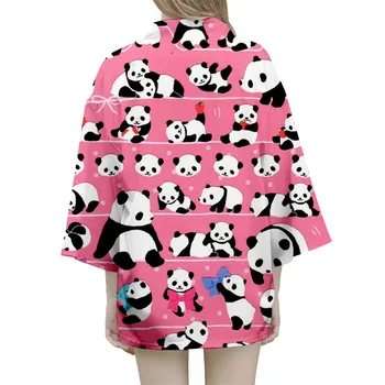 פנדה קרטון בסגנון יפני קימונו ...