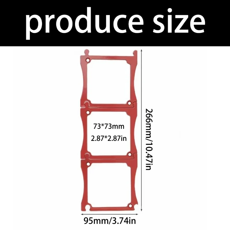 Reliability 86mm Wall Plate Template For Efficient Electrical Work Installation C7AC