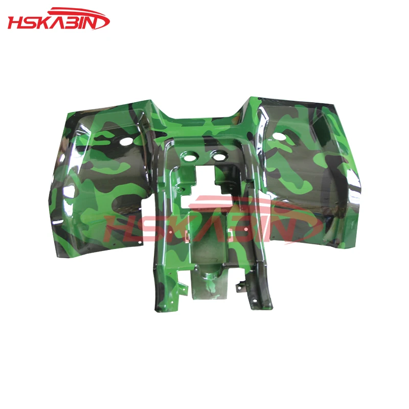 ATV frame Wolf Field Camouflage Carbon Fiber Cover Cushion Exterior Parts Off-road part cross country components Car Four-wheel