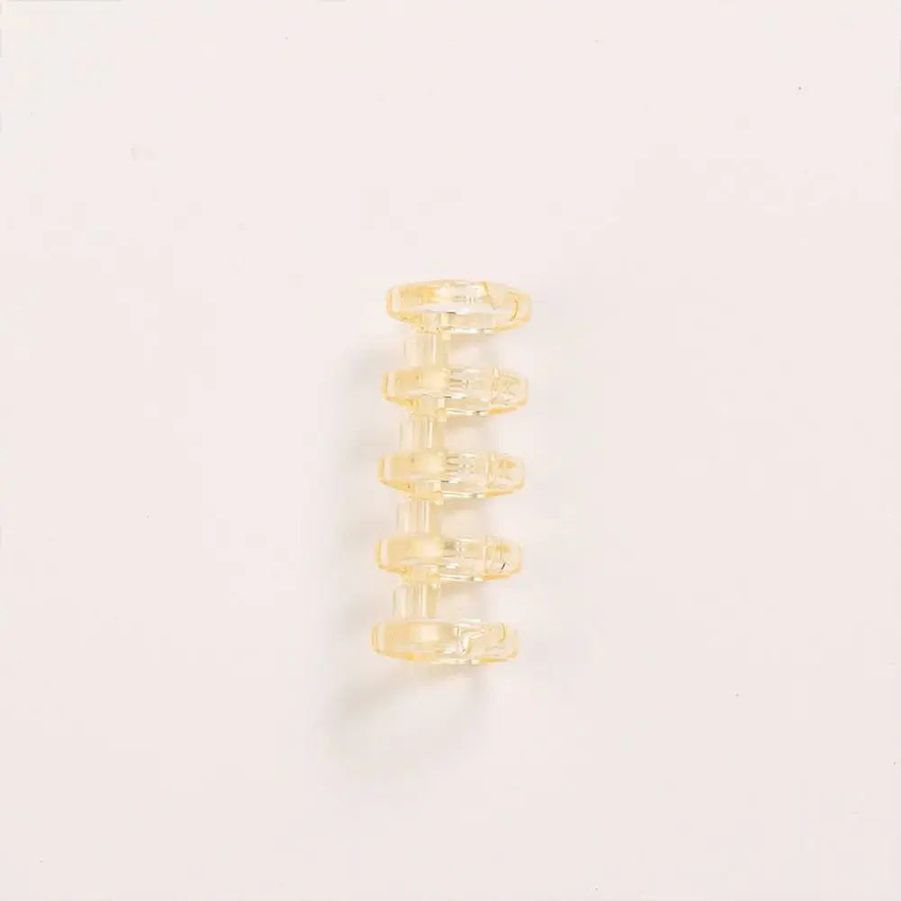 1 ชิ้น Binding Spines Snap แยก Binder แหวน A4 A5 A6 โน้ตบุ๊คเครื่องเขียนอุปกรณ์สํานักงานหลวม 5 แหวนพลาสติก Binding Combs
