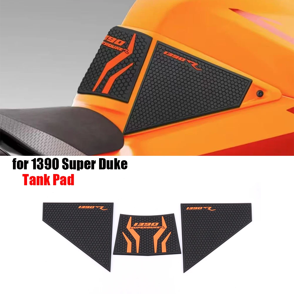 

1390 Super Duke R 2024- Tank Pad NEW Motorcycle accessories Fuel Tank Pad For 1390 Super Duke R Non-slip Side Fuel Tank Pad