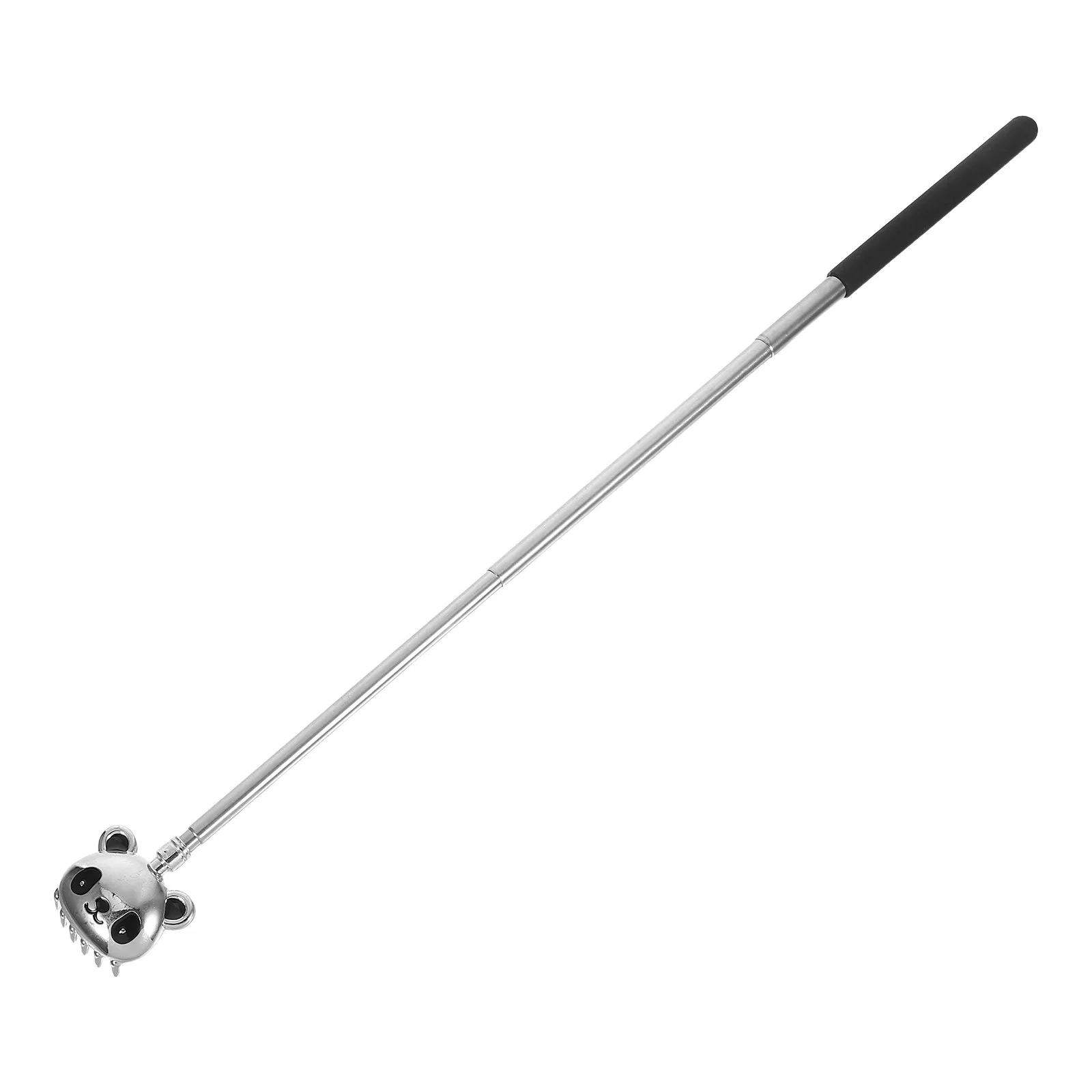 

Extendable Stainless Steel Back Scratcher with Panda Design Telescopic Itch Relief and Massaging Tool for Elderly
