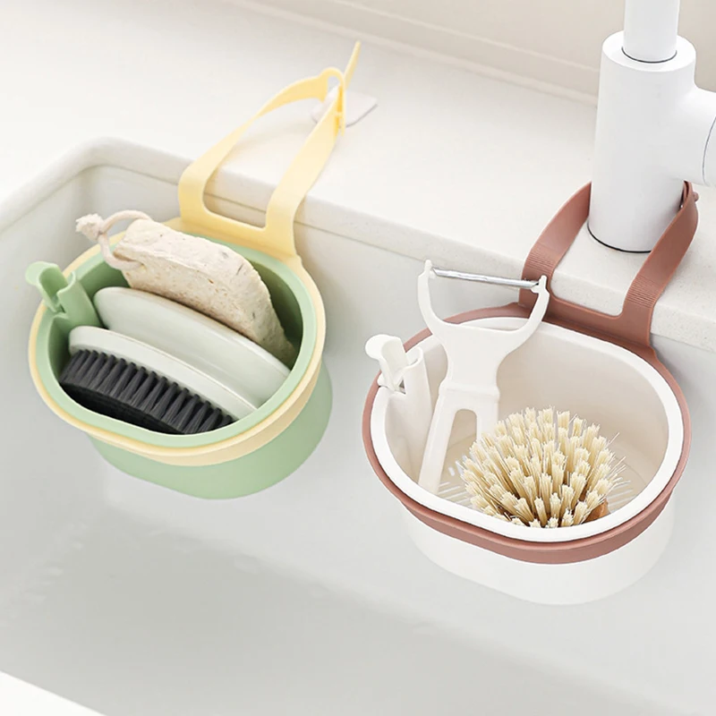 

Подвесной сетчатый корзина для раковины «два в одном», открывающаяся нижняя крышка, съемный кухонный фильтр для мусора, многофункциональный, быстрый слив