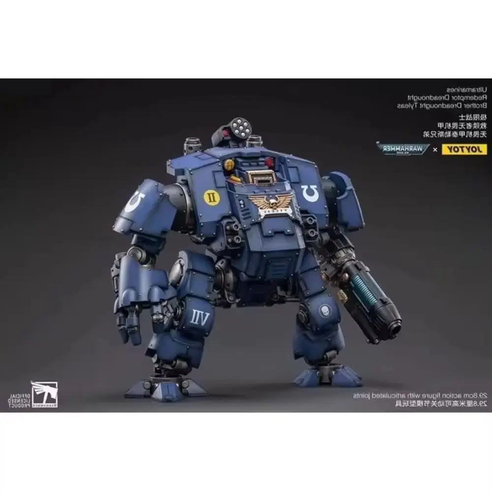 

JOYTOY Dark Source Warhammer 40K Ultramarine Legion Redemption Intrepid National Mecha 1:18 Action Figure Model Toys
