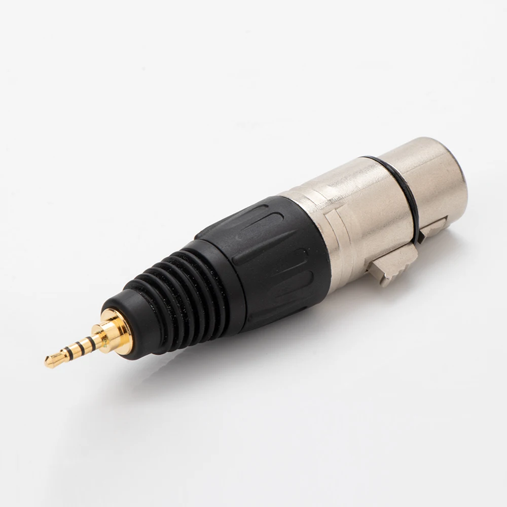 Wysokiej klasy NEUTRIK HiFi Audio 6,35/3,5/4,4/2,5 mm męski na 4-pinowy XLR żeński adapter pozłacane zbalansowane złącza słuchawkowe TRS