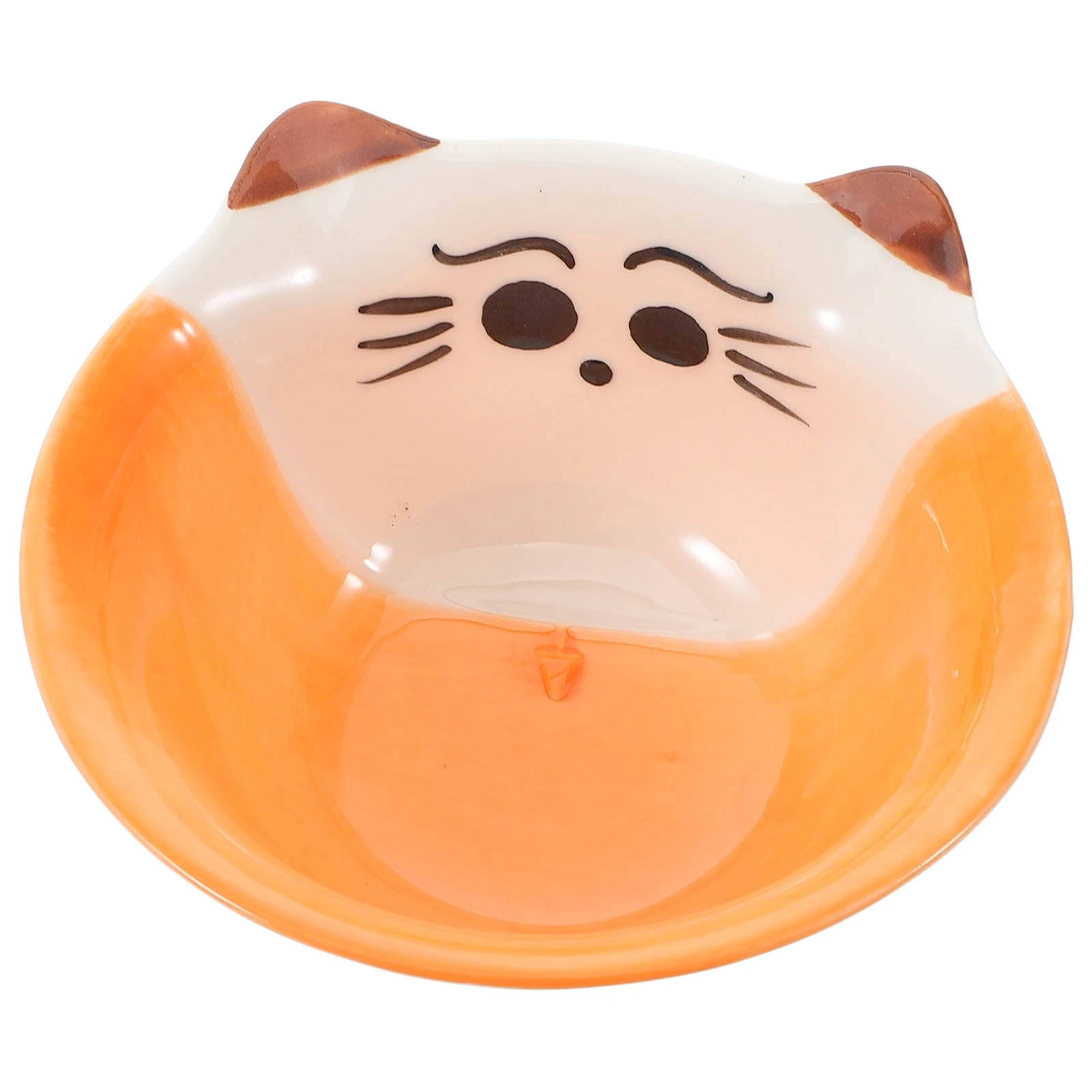 

Ceramic Baby Bowl Small Cat Shape Serving Bowl for Toddler Snacks Japanese Kids Portion Control Toddler Snacks Bowls