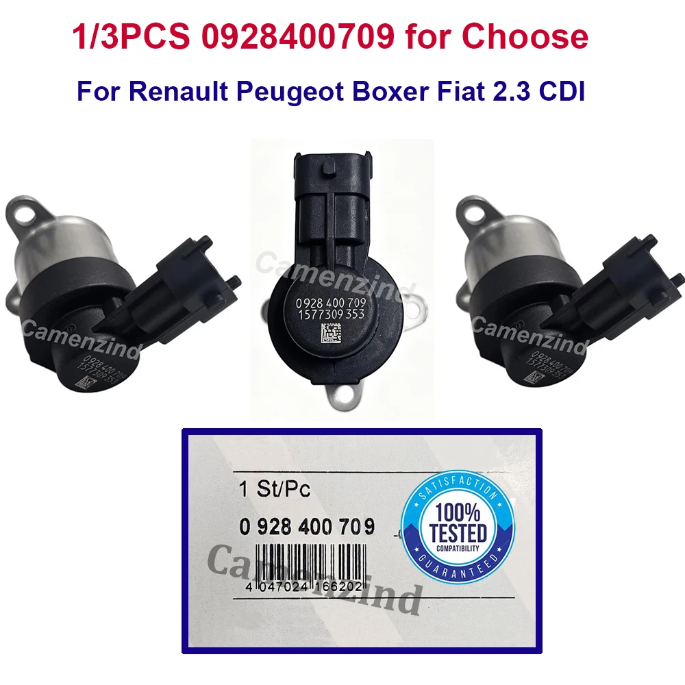 

0928400709 Diesel CR Fuel Injection Pressure Pump Regulator Inlet Metering Control Valve For Renault Peugeot Boxer Fiat 2.3 CDI
