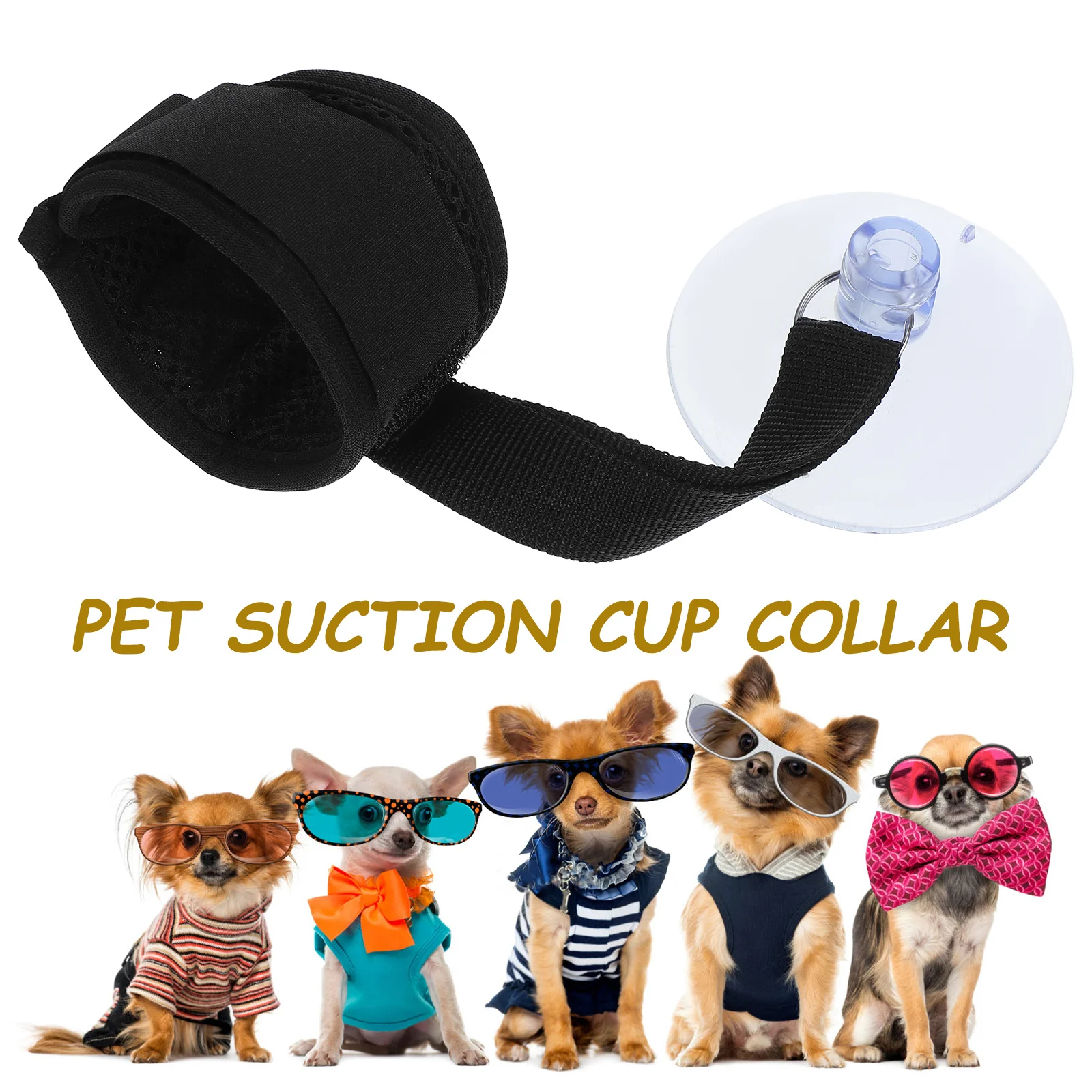 

Pet Bathing Tether Adjustable Dog Grooming Leash Strong Suction Cup For Shower Tub Dog Washing Accessories Small Large