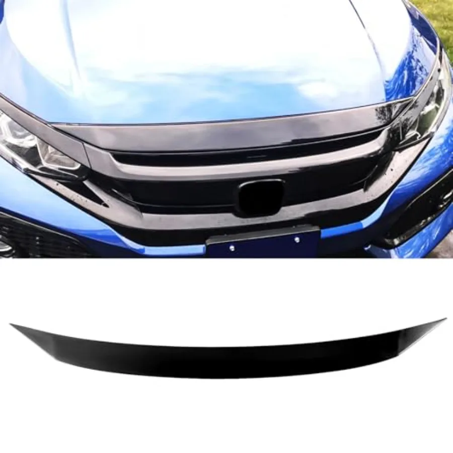 

Hood Deflector Hood Protector Compatible with Honda Civic 10th Gen Hatchback Coupe Sedan 2021 2020 2019 2018 2017 2016 Glossy B