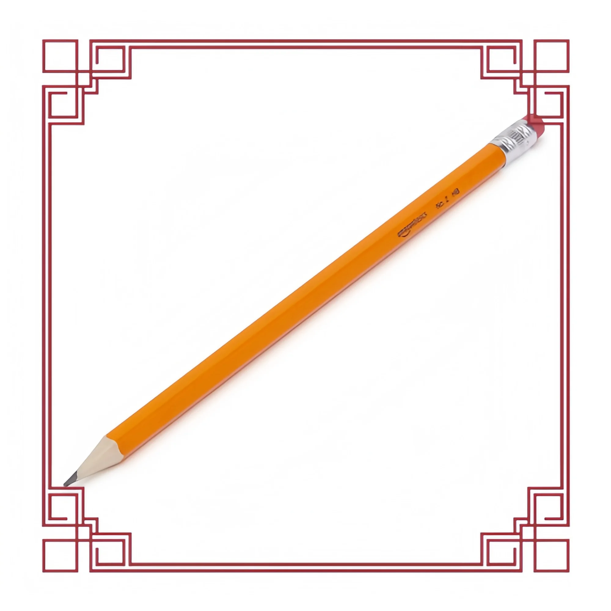 Lápices naranjas de 30 unidades, HB preafilados para pruebas estándarizadas y uso en el aula