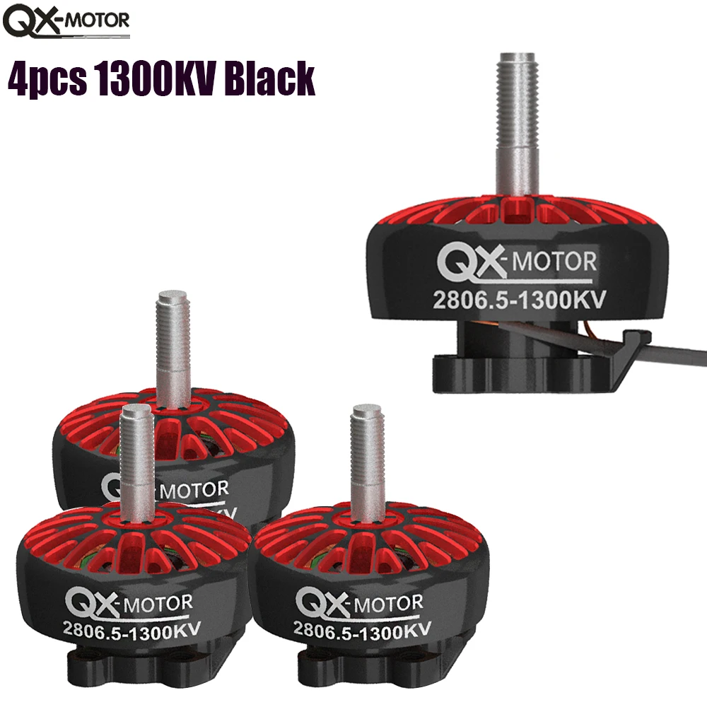 QX-MOTOR QX2806.5 brushless motor 1300kV 1800kV suitable for 6-7 inch rack use brushless motor XL6 XL7 XL8