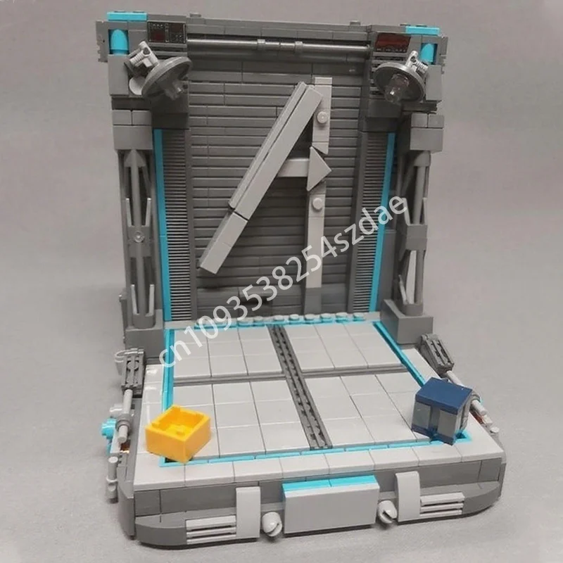 

547 шт. MOC Мстители, подставка для книг, модель, строительные блоки, строительные игрушки, креативная идея для рождественского подарка, кирпич, день рождения