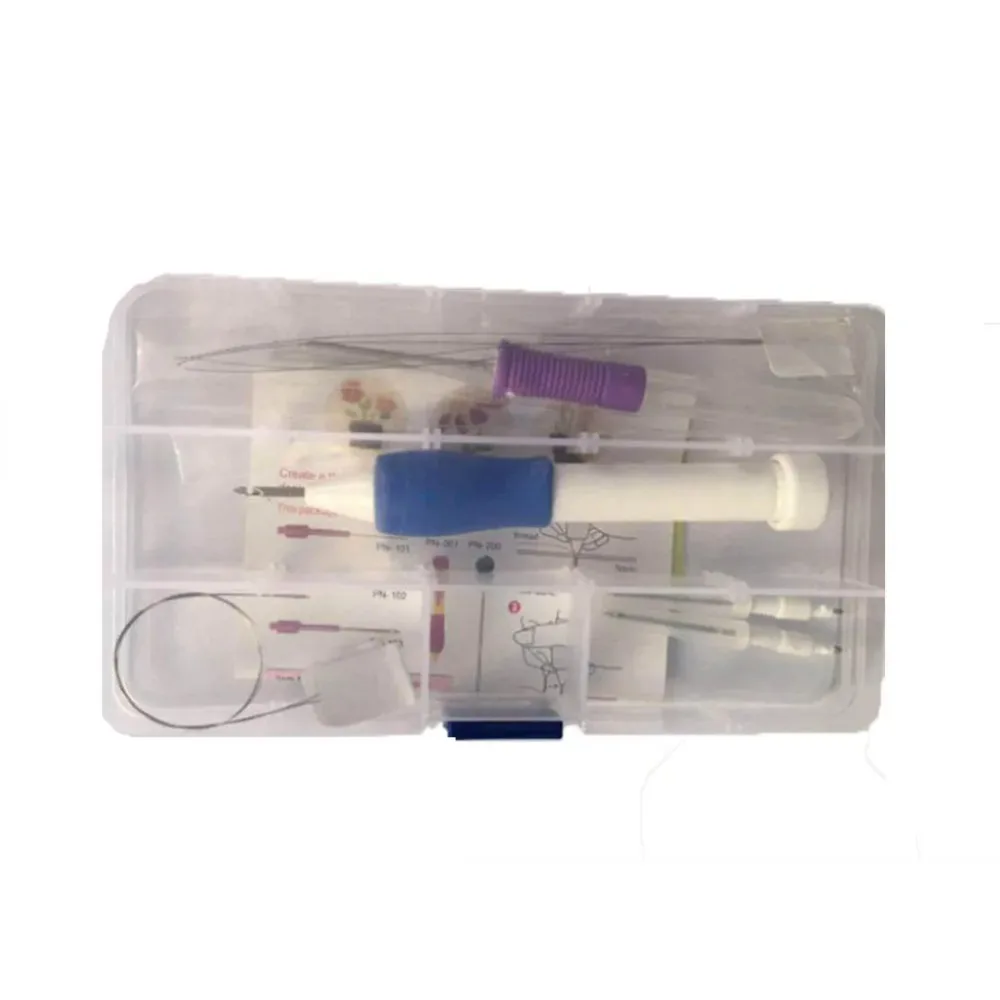 

Embroidery Pen Punch Needle Kit Carpet Knit Weaving Needlework Stitching Set Embroidery Knitting Needles Pen Sewing Tools