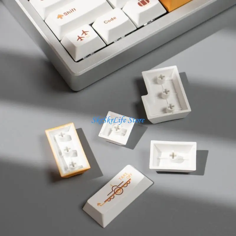 

E65E 148Keys/set Flight Plan Dye Sublimation Keycap PBT Original Height KeyCaps for Mechanical Keyboards