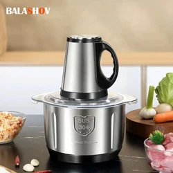 Electric Chopper Meat Grinder 304S tainless Steel Mincer Food Processor Slicer Vegetable Food Chopper Meat Slicer Machine