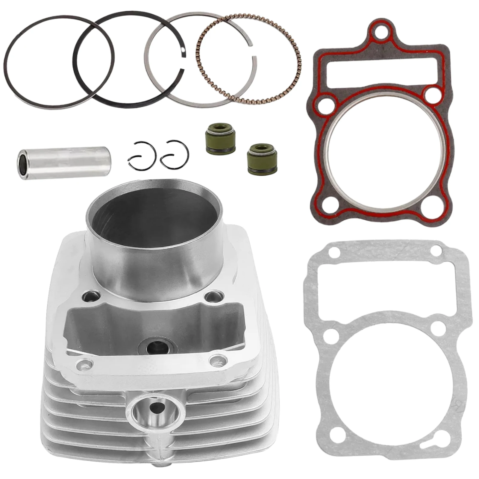 1set Motorcycle Cylinder kit For Italika Dm250 250CC Bore Diameter/Piston Diameter 67mm Cylinder Piston Big Bore Kit Accessories