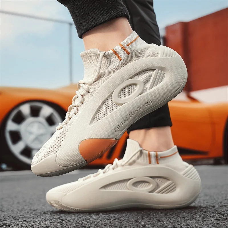 

2025 New Trendy Fashion Versatile Comfortable Breathable Quality Men's Thick Bottom Casual Sports Shoes
