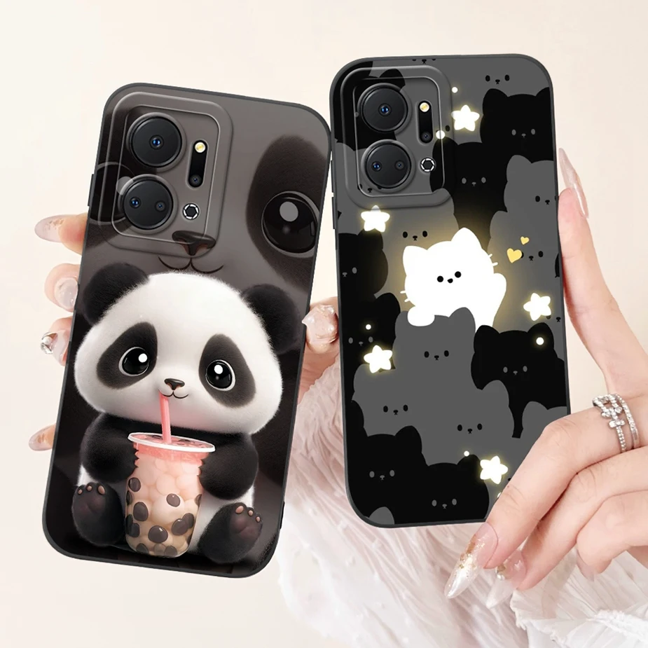 For Honor X7 X7a X7b Case Cute Cartoon Cover Soft Silicone Phone Case For Honor X7a X 7b HonorX7 HonorX7a HonorX7b Fundas Bumper