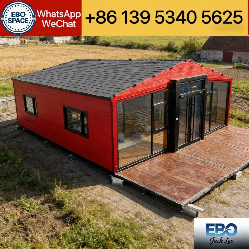Modular Expandable Container House Fast Install Prefab for Emergency Housing