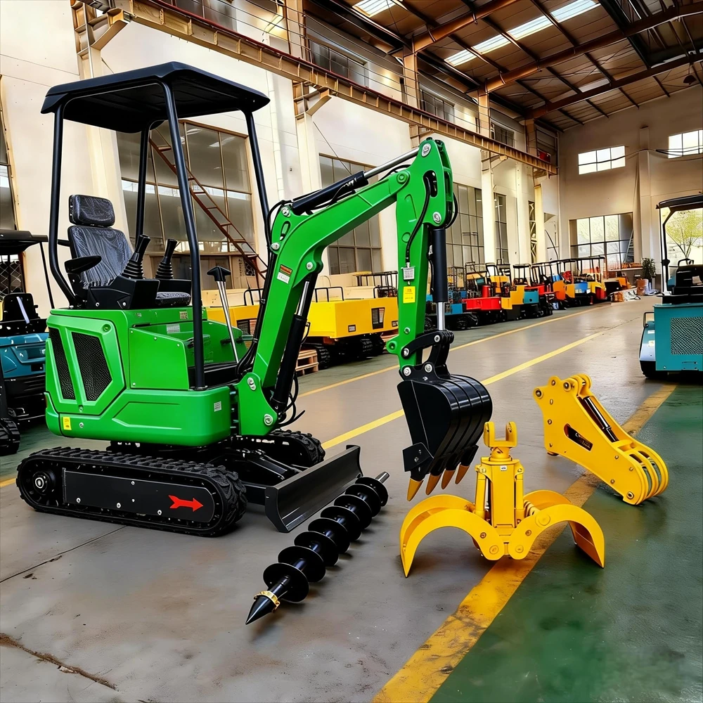 

el Mini Digger Hydraulic Crawler Mini Excavator 3.0Ton 0.8Ton Construction Site Tool Mini Excavators Kubota Made in China