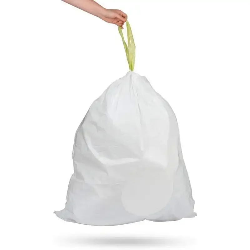 NSTB-21-45 Trash Bags, Large, White (Packaging May Vary)