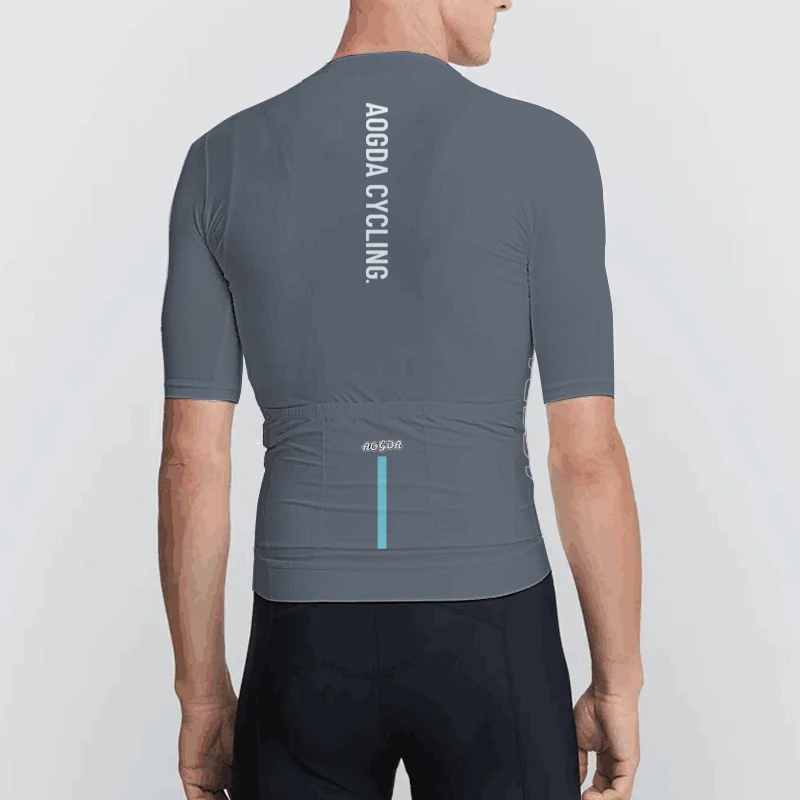 AOGDA Short Sleeve Pro Air Cycling Jersey Men,Breathable Comfortable Bike Jersey,Racing Aero Cycling Shirts Bicycle Clothing