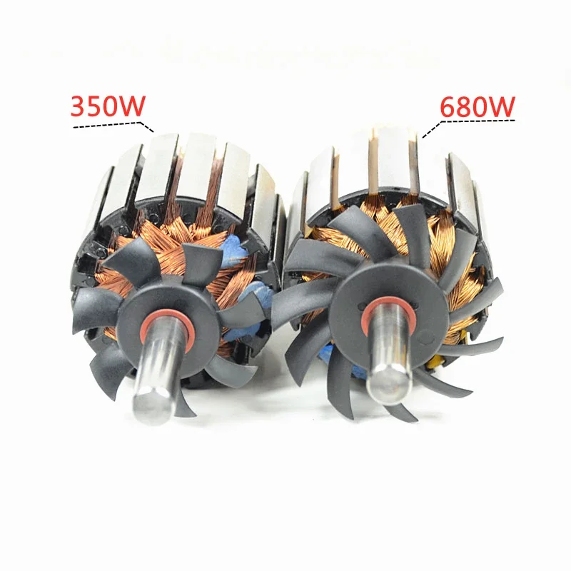 77MM DC 220V Bearing DC Motor 350W/680W High Speed CW/CCW  DIY Sand machine Lathe with Cooling Fan