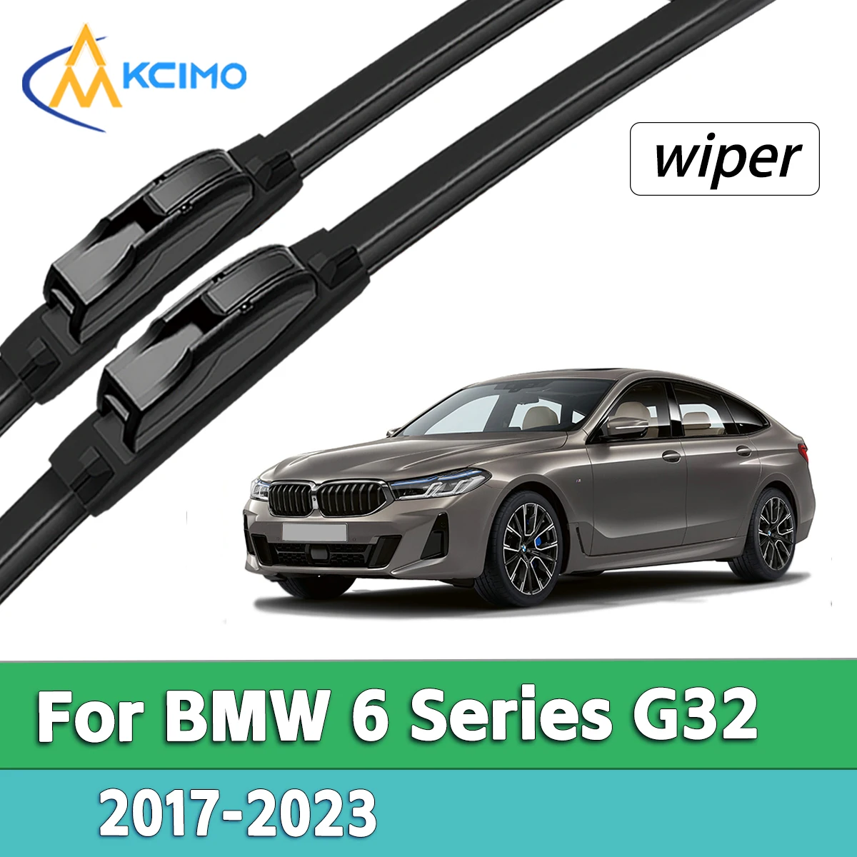

Windscreen Rain Wiper Blade Rubber Assembly for BMW 6 Series G32 2017-2023 Auto Exterior Accessories
