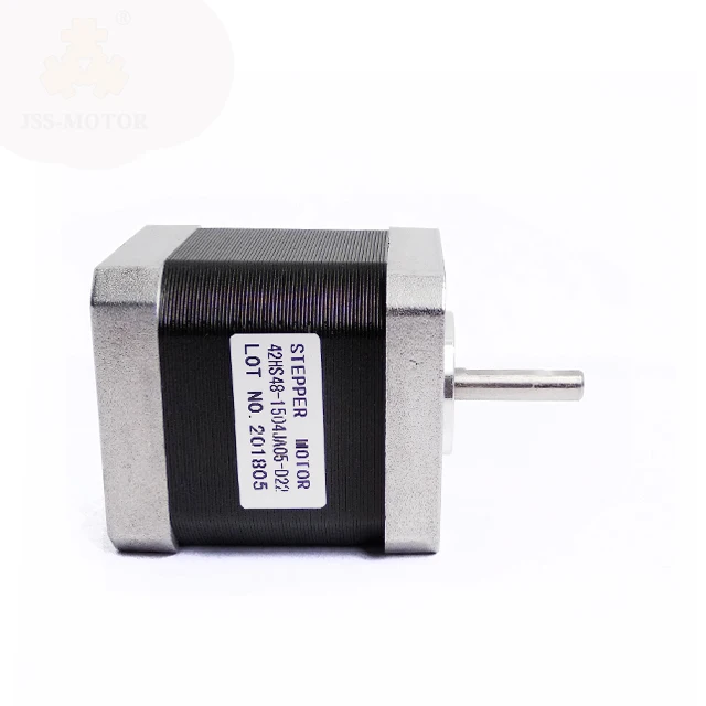 42Mm 폭 60Mm 길이 Nema17 스테퍼 모터 42Hs 401504 A05D20 Vexta 0.9 Degstep Nema 17 모터 1.5A 42Sth34 1504A