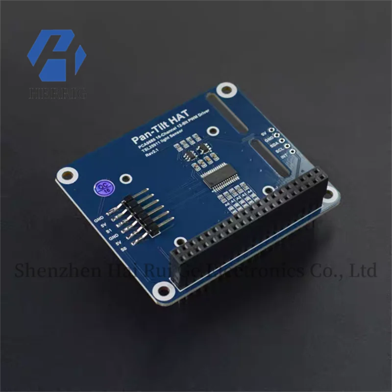 

Raspberry Pi Two Degree of Freedom gimbal expansion board