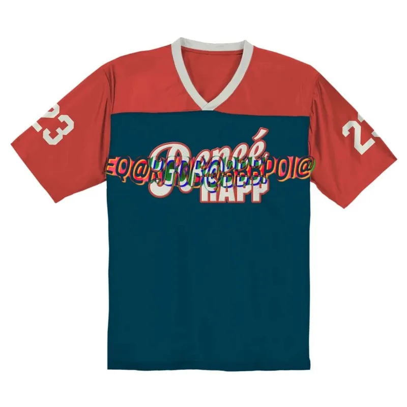 

New Rugby Jerseys for 2026 Tour Rene É Rapp Angel Y2K T-shirt Short Sleeved V-neck Men's and Women's Jerseys