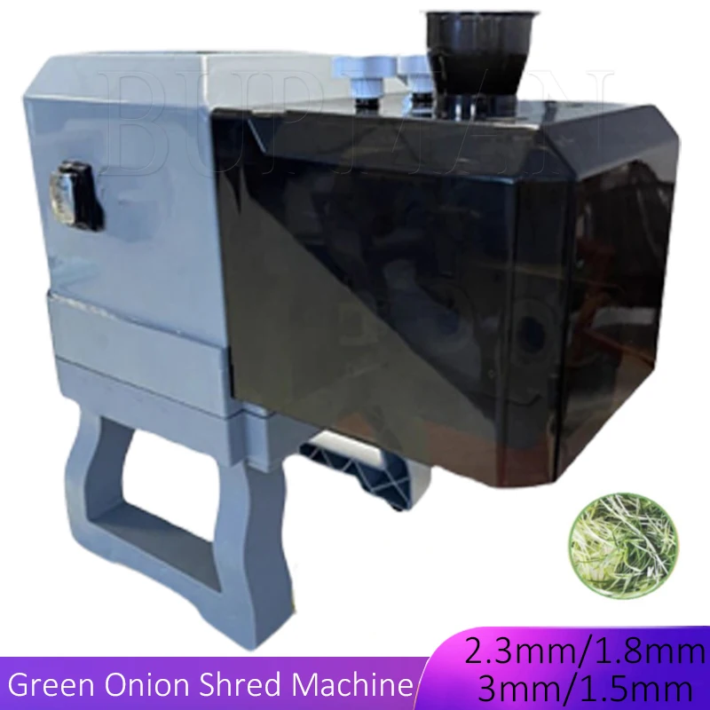 

2024 Electric Kitchen Food Vegetable Shredder Cutting Machine Cabbage Pepper Leek Celery Green Onion Cutter