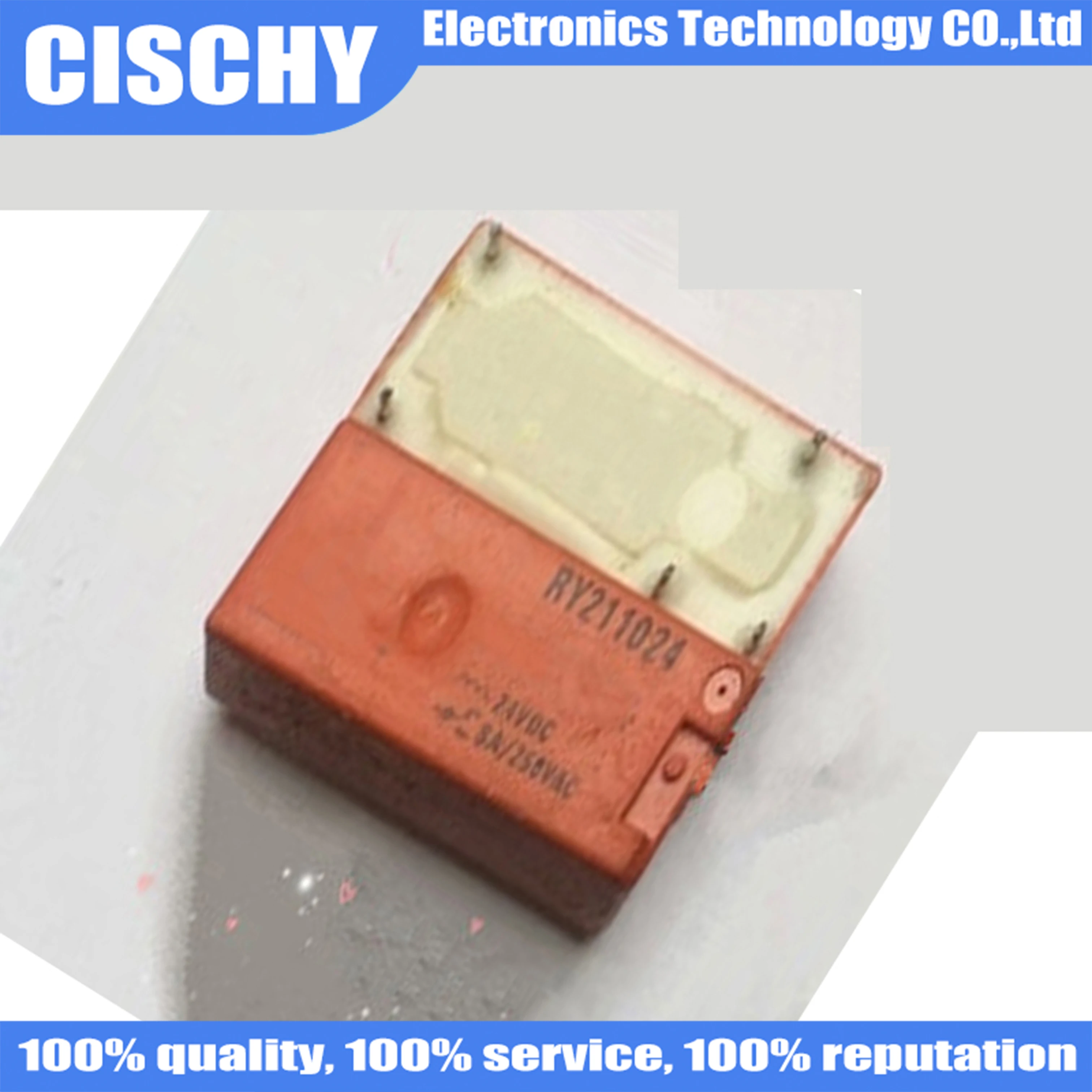 1pcs/lot RY211024 RY 211024 Relay 8A 24V DIP-5 In Stock