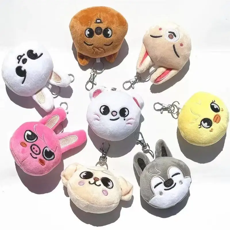Llavero de Peluche SKZOO, Peluche de Stray Kids, Animal de Peluche de Dibujos Animados, Juguete Kawaii, Llavero de Muñeca, Regalo de Cumpleaños para Parejas y Fans