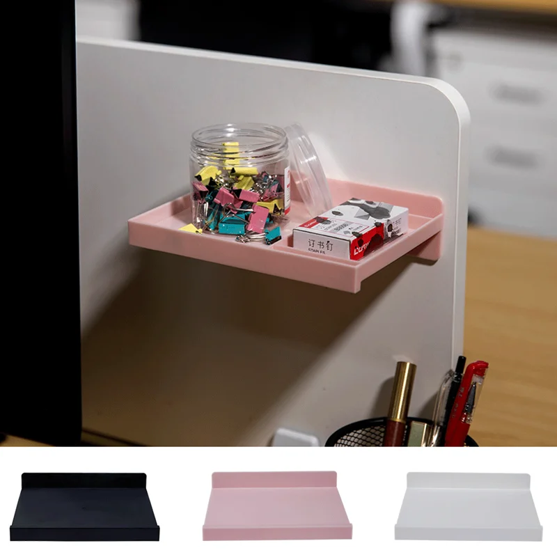 Estante de pared sin perforaciones, estante de almacenamiento de artículos diversos, suministros de oficina
