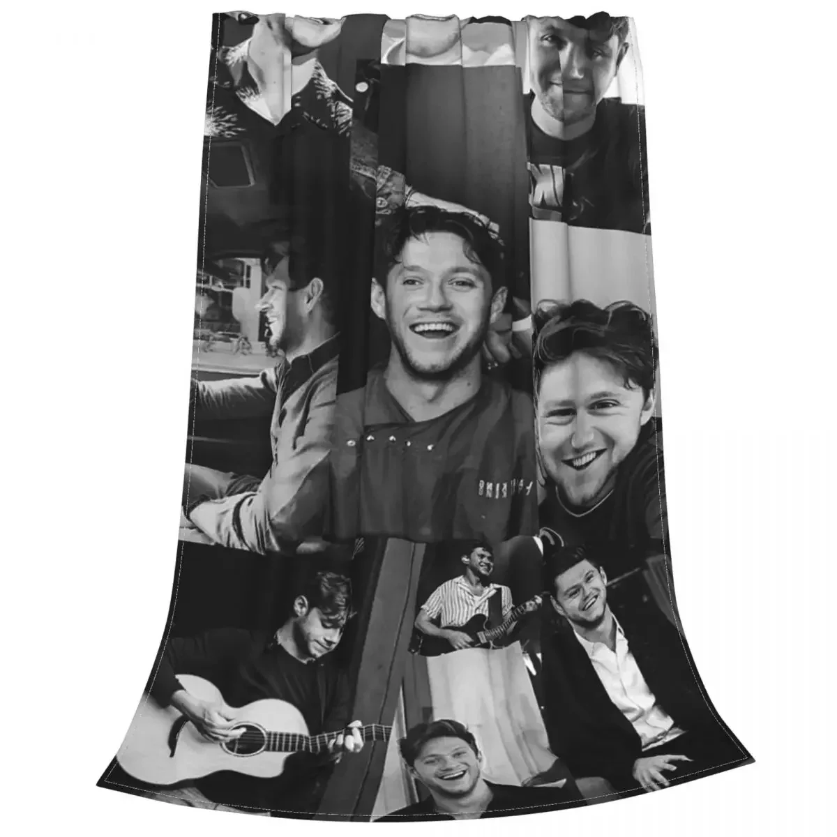 Niall Horan Plaid Blanket Flannel Print for Girls Boys Children's Kids Adult Gift Soft Throw Blankets for Bedding Car Rug Piece