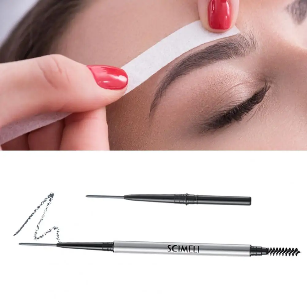 Convenient Eyebrow Pen Long Lasting Handy Women Professional Eye Makeup Pencil  Sweat Proof Eyebrow Pencil for Beginners