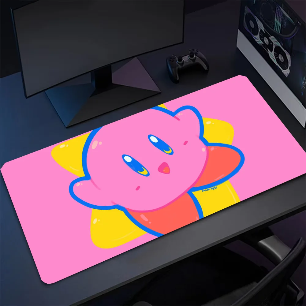 

Anime-k-Kirby Mousepad Mouse Mat Desk Mat With Pad Gaming Accessories Prime Gaming XXL Keyboard Pad Padding Mat