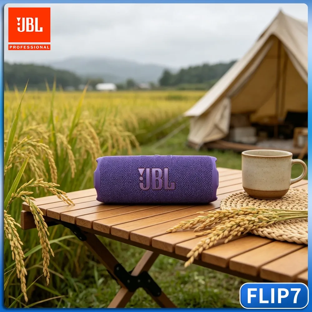 Bay Meadow Luminous Sound JBL FLIP7 Bluetooth Speaker RGB IP67 Waterproof Handsfree Stereo TF Card Type C Lawn Music Gear