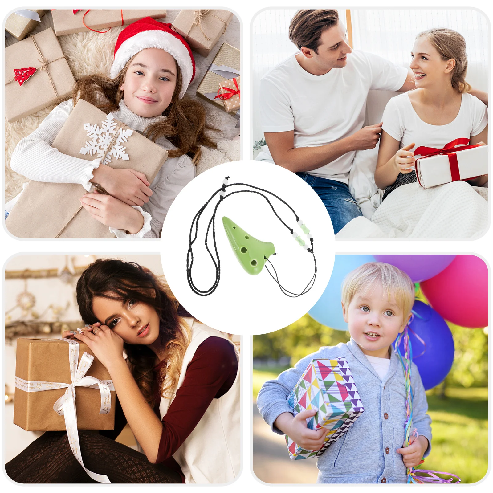 

Mini 6 Hole Dolomite Ocarina Portable Music Instrument Beginner Friendly Kid Ocarina Gift Music Instrument Birthday Gift