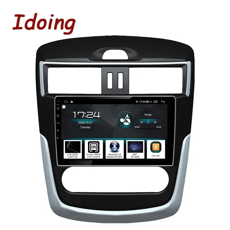 

Idoing 9"Car Stereo Android Autoradio Carplay For Nissan Serena Tiida 2016 Multimedia Video Player Navigation GPS 64G Head Unit