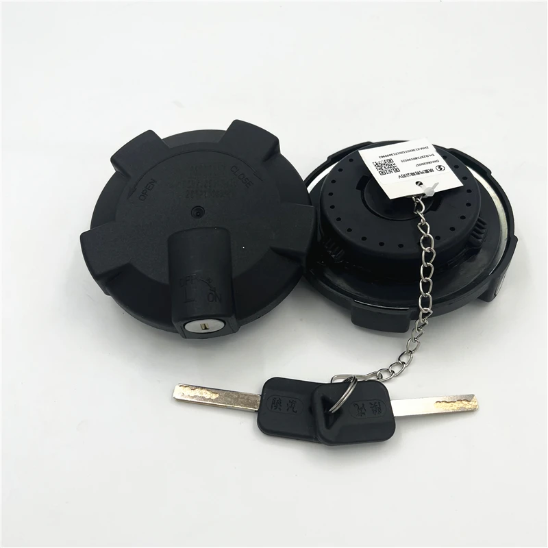 Suitable for Shaanxi Automobile Delong F3000 new M3000 fuel tank cap X3000 fuel tank with locking plastic cap  DZ97189550023