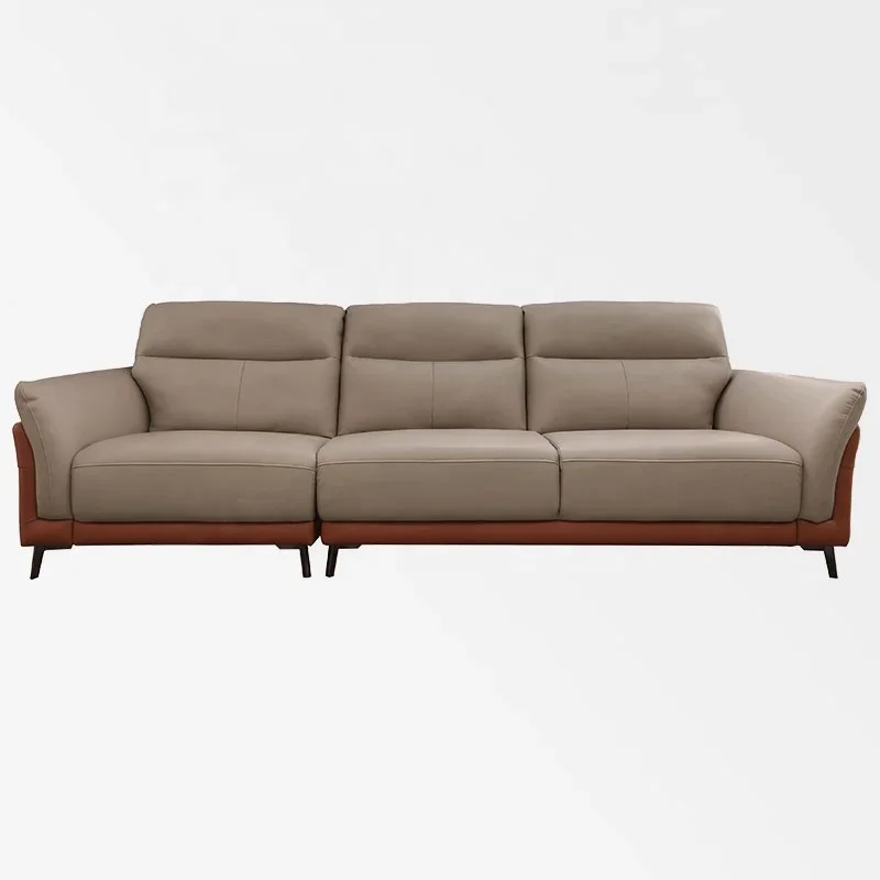 

For Wholesales Modern Living Room Sofas Genuine Leather Sofa Set Furniture Design