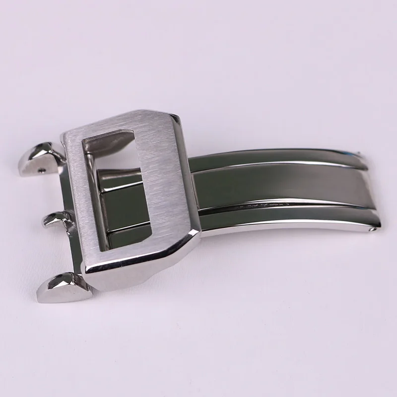 XIANERSHANG 18MM Folding Buckle Original Style Belt Buckle Vacuum Plating 316L Stainless Steel Folding Clasp Watch accessories