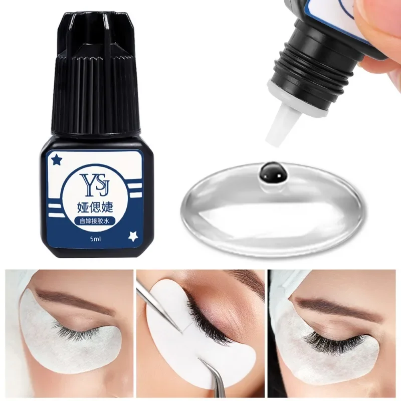 5ml Waterproof Grafted Eyelash Glue No-irritant Quickily Drying Eyelashes Extension Glue 45days Lasting Firm Lash Glue Makeup